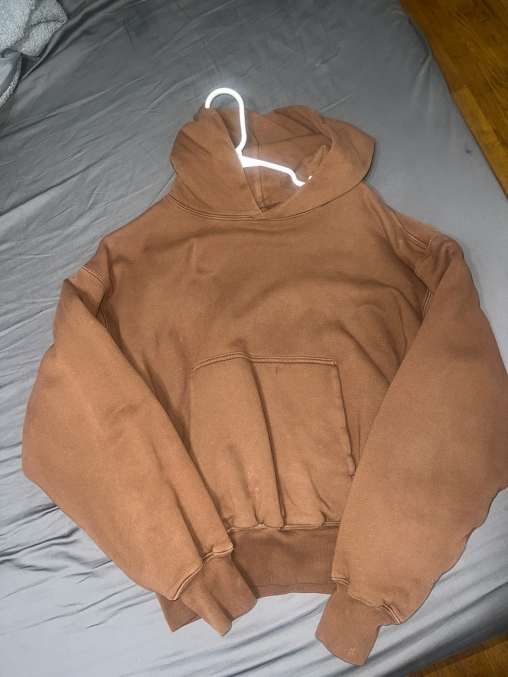 Yeezy Brown Hooded Sweatshirt